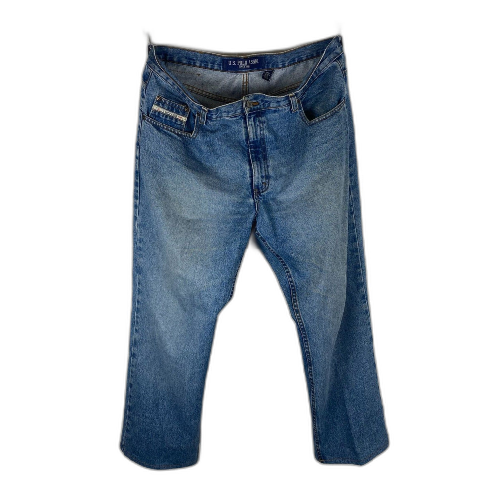 U.S. Polo Assn. Straight Regular Fit Men's Blue Jeans 36x32